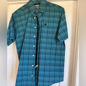 Cinch Men’s Short Sleeved Dress Shirt
